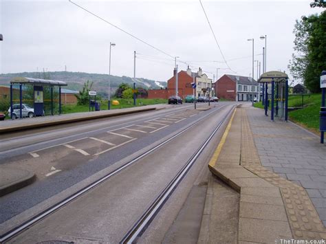 Picture Of Sheffield Supertram Tram Stop At Bamforth Street TheTrams