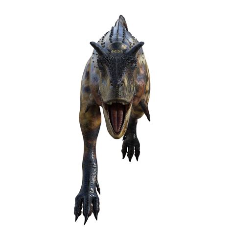 Carnotaurus Dinosaur Isolated D Illustration Png