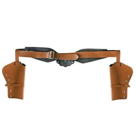 Ceinture Double Holster Marron Cowboy Sh Rif Tralala D Guisement Fr