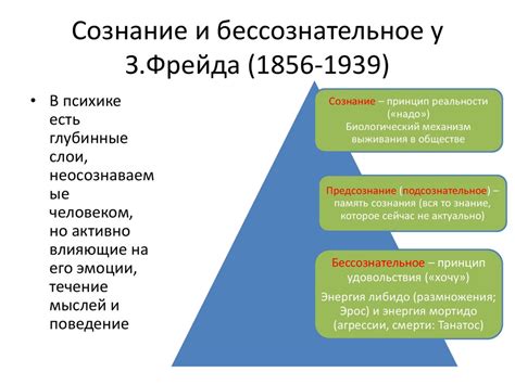 Сознание и бессознательное в учениях З. Фрейда и К.Г. Юнга - online ...
