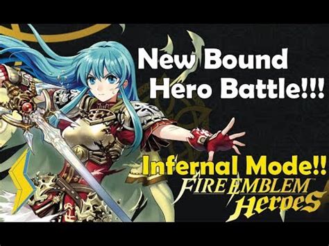 Fire Emblem Heroes Eirika Ephraim Bound Hero Battle Infernal Mode