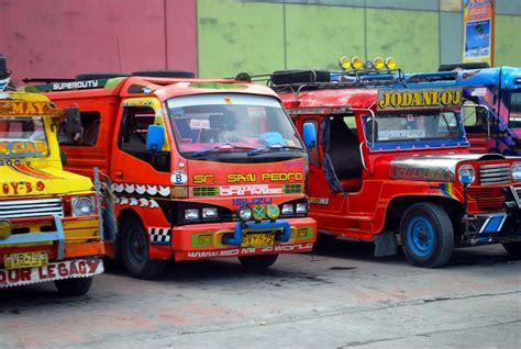 Colorful Philippine jeepneys