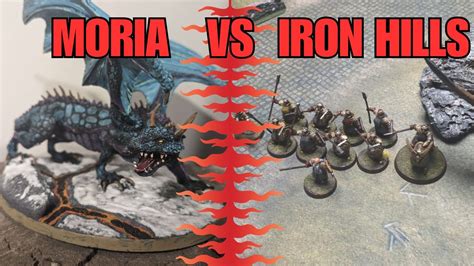 Moria Vs Iron Hills And Misty Mountains 650pt MESBG Battle Report YouTube