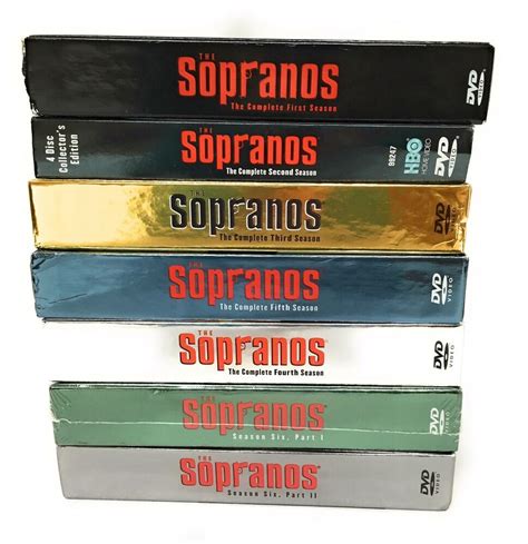 The Sopranos Complete Series Seasons 1 6 Lot 7 Box Sets 1 2 3 4 5 6