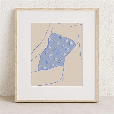 Cobalt Swimsuit Babe Kait D Arcy Art