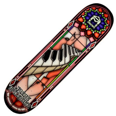 Sk8mafia Jamie Palmore Stained Glass Skateboard Deck 80