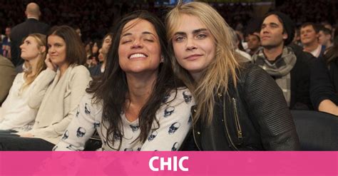 Michelle Rodriguez Y Cara Delevingne Confirman Su Romance Chic