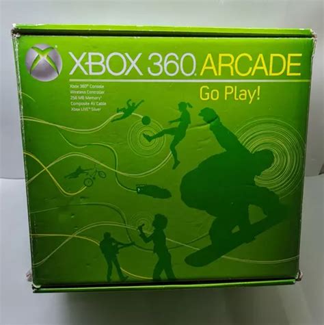 Caixa Xbox Arcade Go Play Original Apenas A Caixa Mercadolivre