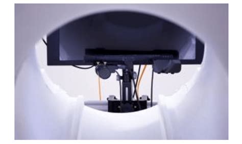 Eyelink 1000 Plus Long Range Eye Tracker Mounted Under The Mri Viewing