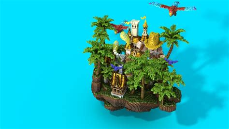 [EXCLUSIVE] 🌴TROPICAL ISLAND🌴 Minecraft Map