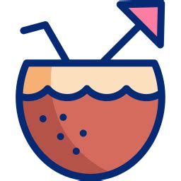 Coconut Animated Icon | Free food and restaurant Animated Icon