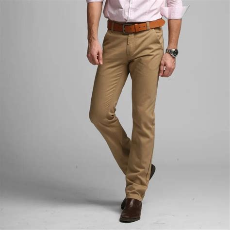 Actualizar Imagen Outfit Pantalon Caqui Hombre Informal Abzlocal Mx