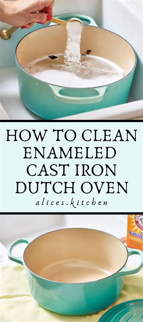 How To Clean Cast Iron Enamel Pot - SWOHTO