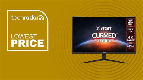 This MSI 4K curved gaming monitor is perfect for PS5 - and can be had ...