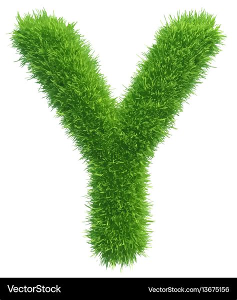 Green Letter Y