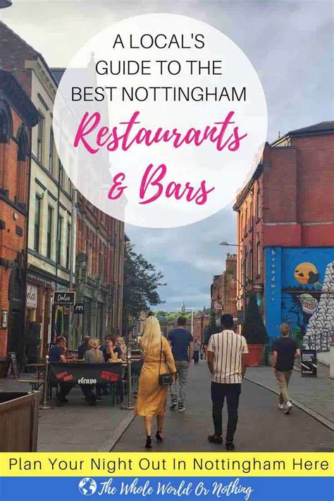 Best Bars and Restaurants in Nottingham City Centre - The Whole World ...