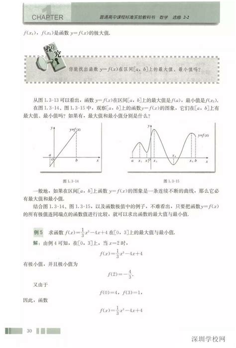 13导数在研究函数中的应用人教版高中数学选修2 2中学课本网