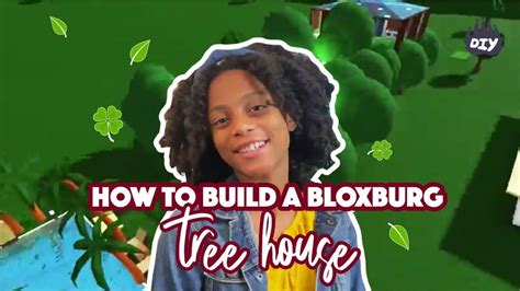 How to build a treehouse in Bloxburg | Roblox tutorials for kids | #doitwithdiy