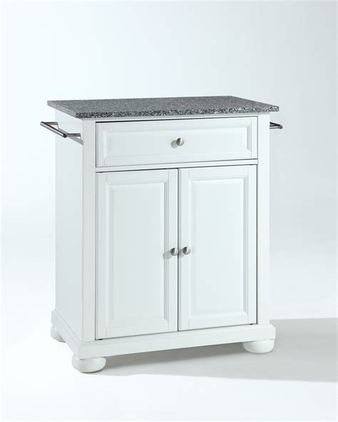 Crosley Furniture Alexandria Solid Granite Top Portable Kitchen