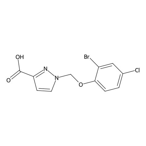 Buy Bromo Chlorophenoxy Methyl H Pyrazole Carboxylic Acid