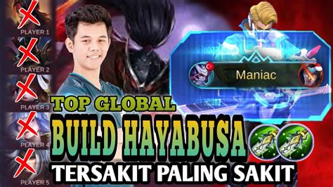 Build Hayabusa Tersakit Rahasia Build Top Global Hayabusa Mobile