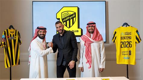 Karim Benzema Nuevo Jugador Del Al Ittihad De Arabia Saud