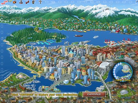 Map of Vancouver, BC | City, Vancouver, Virtual tour