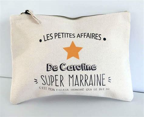 Pochette Les Petites Affaires D Une Super Marraine