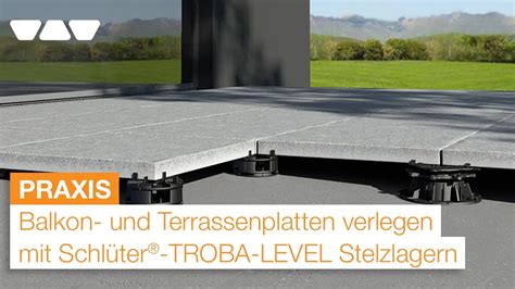 Loses Verlegen Von Balkon Und Terrassenplatten