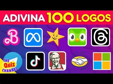 Adivina 100 Logos en 3 Segundos Cuántas Marcas conoces por su