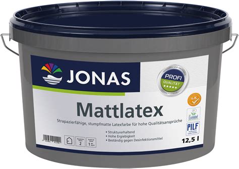Produkte: Innenfarben » Mattlatex - Jonas Farben