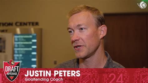 Justin Peters Nhl Draft Media Ottawa Senators