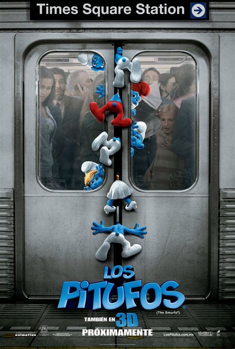 The Smurfs 3D Movie Poster Wallpapers ~ Cartoon Wallpapers