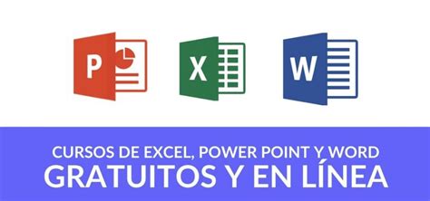 Cursos Gratuitos De Word Excel Y Powerpoint Mundo Inicial