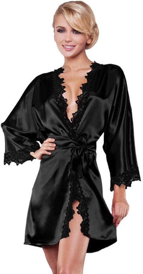 Women S Lingerie Sexy Babydoll Sleepwear Lace Robes Amazon Co Uk Clothing