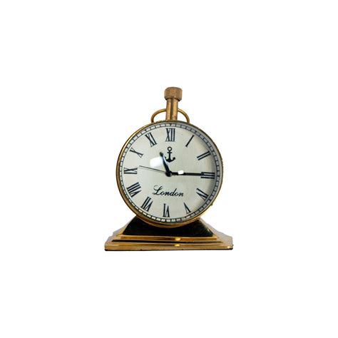 Retro Brass Roman Table Clock & World Map Desk Watch & Map Vintage decor | Shop Today. Get it ...