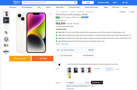 Apple iPhone 14 Plus Gets Price Drop on Flipkart: How Much It Costs Now