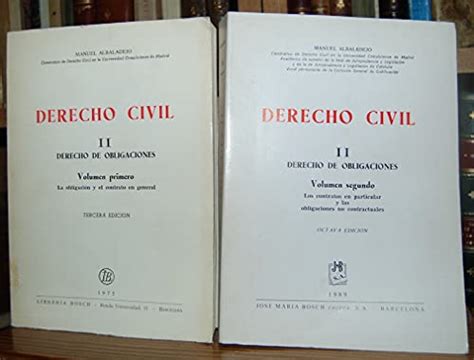 DERECHO CIVIL II DERECHO DE OBLIGACIONES La obligación y el contrato