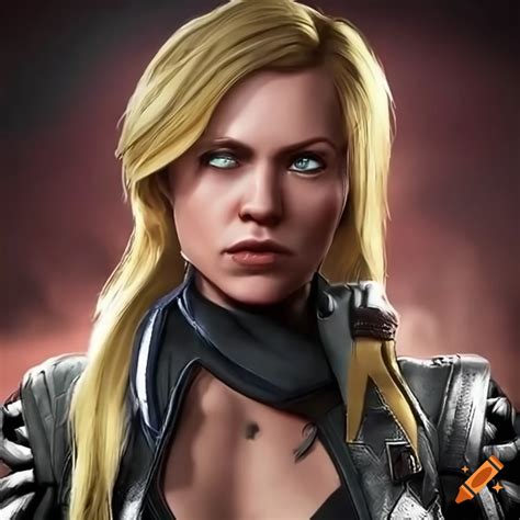 Mortal Kombat Cassie Cage On Craiyon