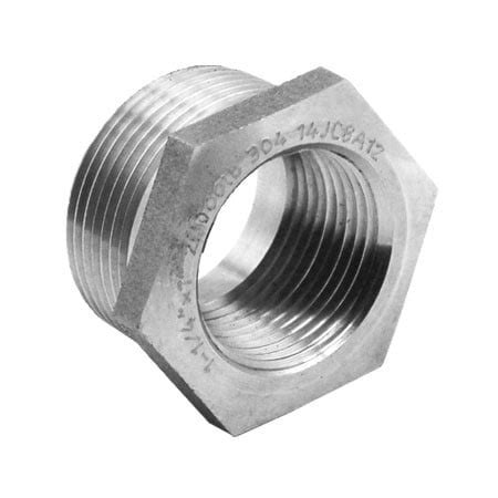 Threaded Hexagon Head Bushing Asme B Dimension Drawing