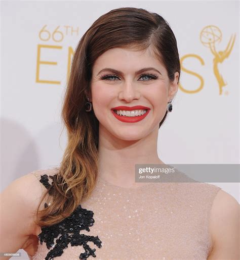 Actress Alexandra Daddario Arrives At The 66th Annual Primetime Emmy