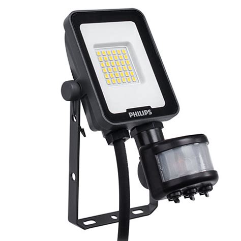 50W Philips LED Floodlight PIR Warm White IP65 Buy Online Now