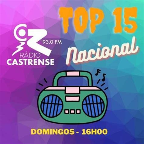 Rádio Castrense Programa Top 15 Nacional 12 de junho de 2022