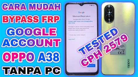 Bypass Frp Akun Google Oppo A Tanpa Pc Fix Bypass Frp Oppo A