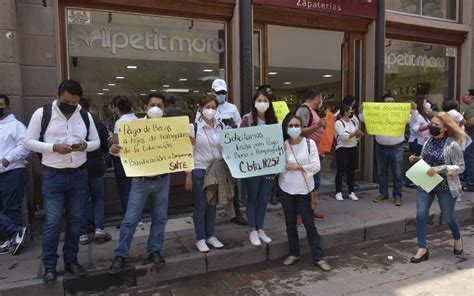 Exigen Trabajadores Del Cbtis El Pago Inmediato Del Bono De Actuaci N