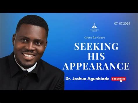 Dr Joshua Agunbiade Seeking His Appearance Sunday Service Th