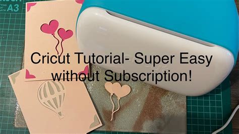 Cricut Joy Tutorial No Subscription Needed To Make These YouTube