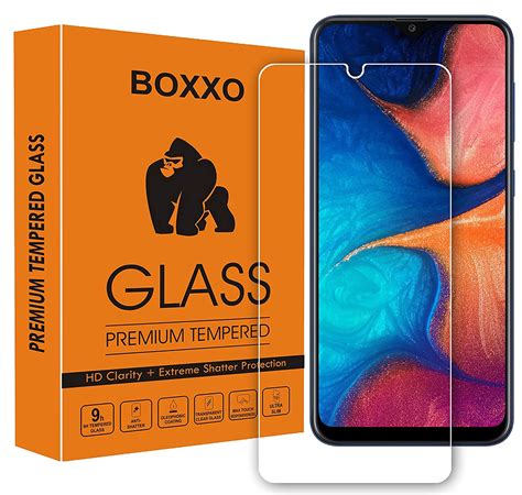 BOXXO Premium Tempered Glass Screen Protector For Samsung Galaxy M21