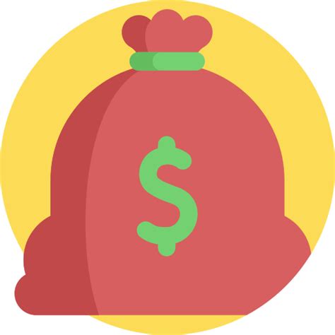 Bolsa De Dinero Iconos Gratis De Negocios Y Finanzas