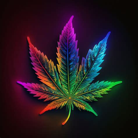 Neon Weed Marijuana Rainbow Design for Tumbler Sublimation, T-shirt ...